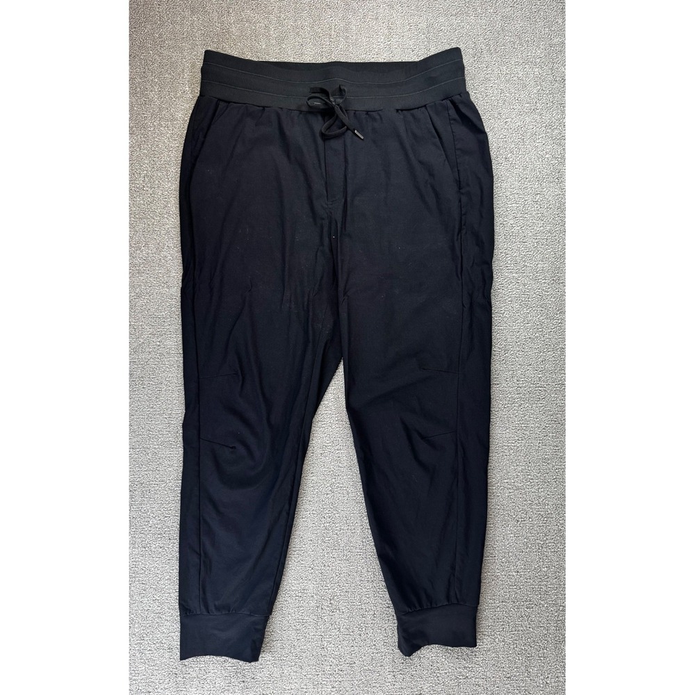 CRZ YOGA‎ Womens XL Black Lightweight Stretch Joggers Drawstring 14 Activewear